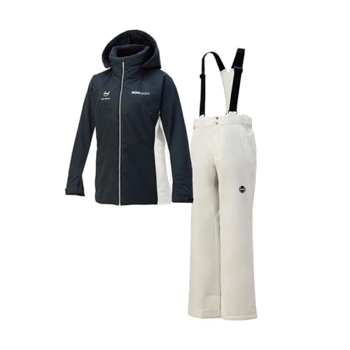 DESCENTE デサント スキー ウェア 上下セット レディース<2024>DWWWJH80 / WOMEN'S SUIT MOVESPORTS ムーブスポーツ ナイトネイビー/NNY S