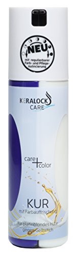 KERALOCK care+color Kur mit Farbauffrischung Platinblond Cover