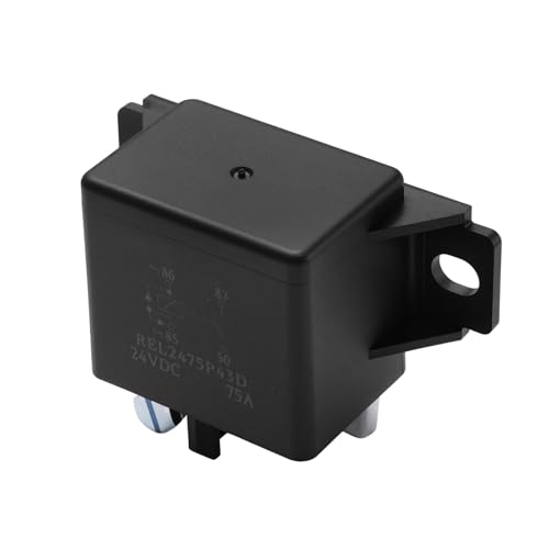 Relais 24V 75A Frankberg avec double diode pour éviter les surtensions électriques