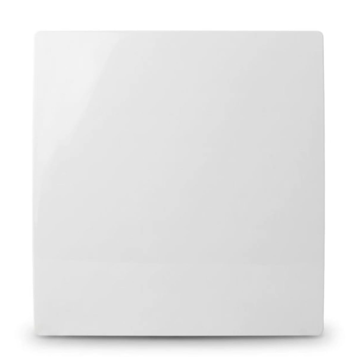 Whisper Pro-Design Badlüfter - Flüsterleise mit Nachlauf & Feuchtigkeitssensor - Ø 100 mm - Weiß - Energieeffizient
