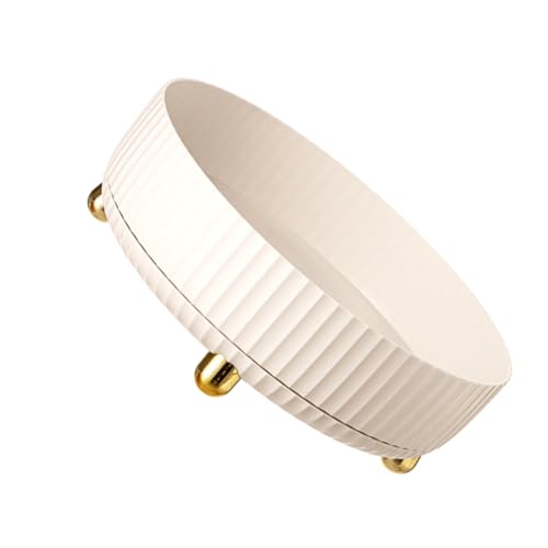 CIYODO Organizzatore Rotante Per Spezie E Condimenti 360 Gradi Senza Angoli Morti Design Aperto Per Facile Accesso Piedini Placcati in Acciaio