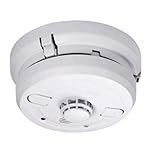 Deta 1165 Heat Alarm 240V with 9V Replaceable Battery Back Up (White)