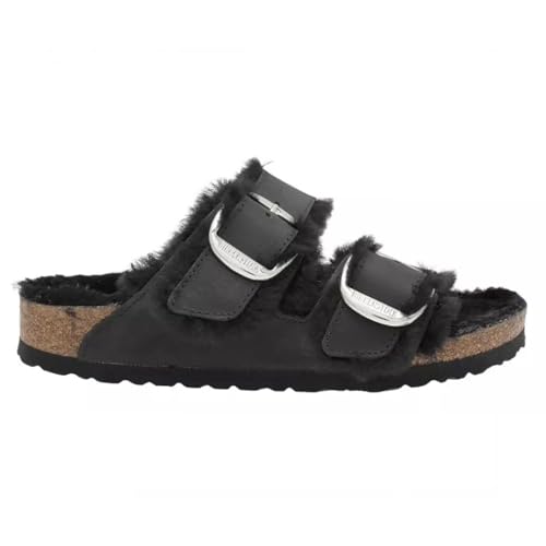 Birkenstock Women's Arizona Big Buckle Shearling Sandals