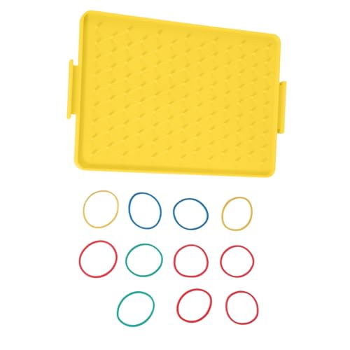 1. Multifunctional Geometry Geoboard STEM Learning Tool for Kids Students Hands-on Math Teaching Aid for School Home Use Geoboar