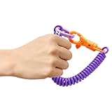 Fmzrbnih Llavero de muñeca – Pulsera extensible de 18 cm, llavero colorido, soporte duradero y de larga duración | Accesorio flexible y cómodo para sauna, gimnasio, piscina, morado, Fare riferimento