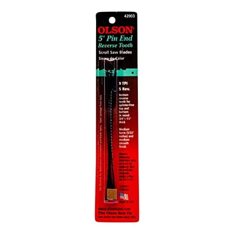 Olson Saw FR42003 Reverse Tooth Pin End Blade Cover