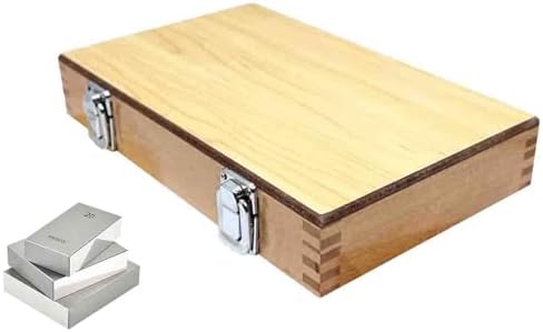 103Pcs Metric Gauge Block Set, High Precision 1.005-100mm Gage Blocks, 0/1 Grade High Speed Steel Tools for Carpentry, Inspection, and Measurement - Essential for Professionals