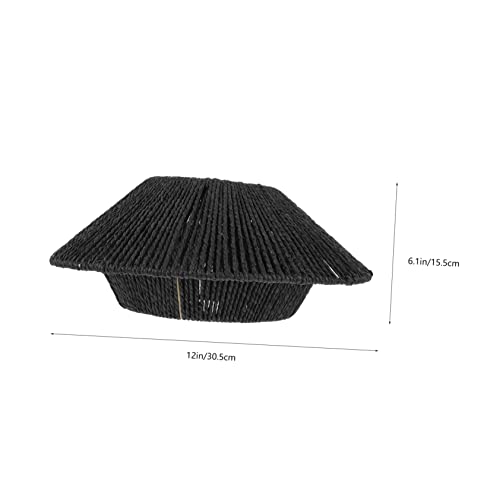 Toddmomy Wicker Table Lamp Lamp Shades for Home Retro Lampshades Replacement Decorative Lamp Shades