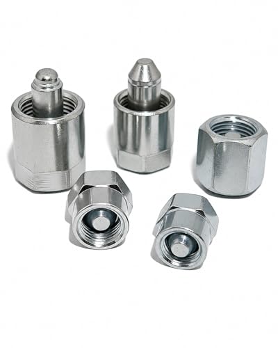 5 Pack 10810 Fuel Rail Cap Set, 12/14/16/18/20mm, Compatible with Cummins