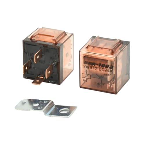 4 broches 100A 2 relais 24V 12V doubles contacts pour circuit de forte puissance