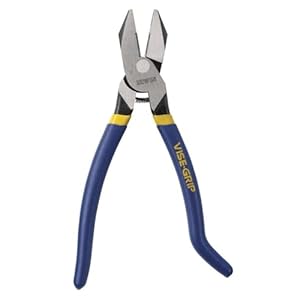 IRWIN VISE-GRIP Pliers, Iron Worker’s, 9-Inch (2078909), Blue