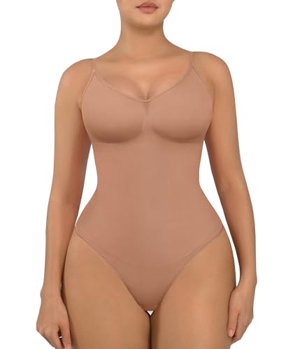 Image of FeelinGirl Shapewear Bodysuit Tummy Control for Women Seamless Body Shaper