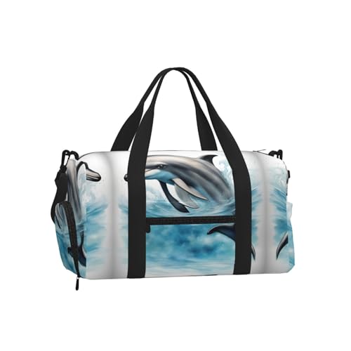 Bolsa de equipaje de mano de delfín ideal para tus escapadas de fin de semana y entrenamientos