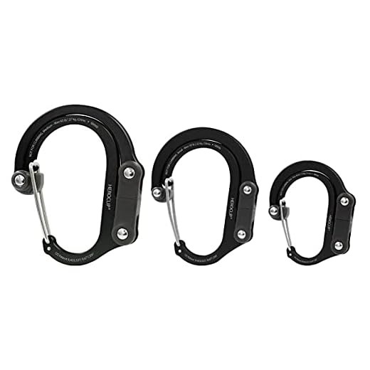 Versatile HEROCLIP Carabiner and Hook