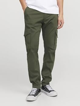 JACK & JONES Men Pants Cargo Jogger Trousers PAUL FLAKE AKM