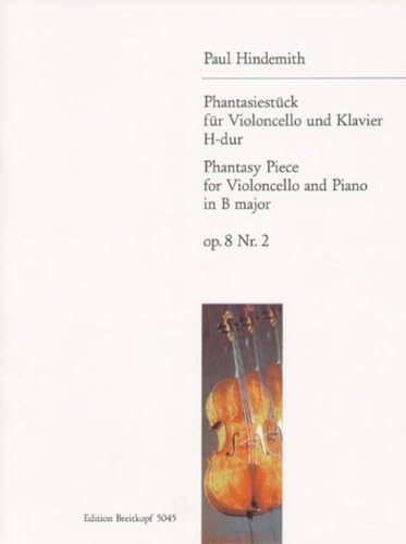 Phantasiestuck h-dur op. 8/2 violoncelle partition lisible pour déchiffrage facile