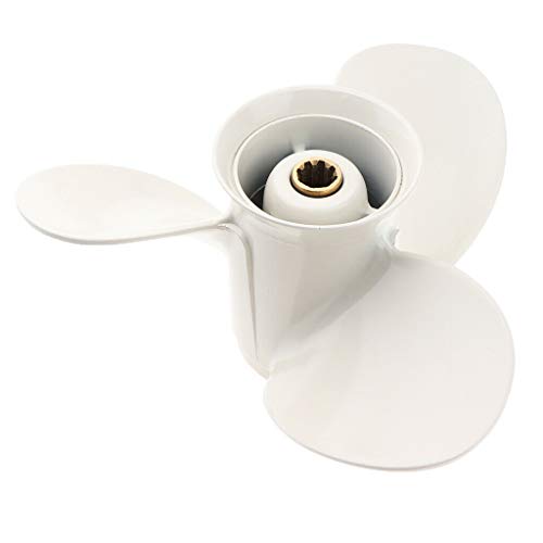 Hélice pour 9.9-15 CV en aluminium alliage pour supprimer les vibrations et la perte de vitesse