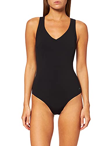 Preisvergleich Produktbild Speedo Damen Opalweb Badeanzug, Damen, Badeanzug, 8118220001, Schwarz, 42