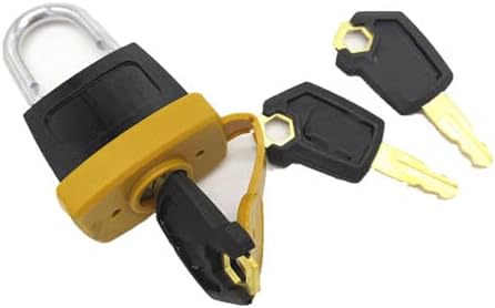 Miniatura 3 de Juego de 2 candados con 6 llaves para tapa de combustible Caterpillar (CAT) 5P8500 246-2641