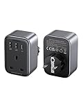 UGREEN UK to European Plug Adapter PD 30W Travel Adapter with USB C GaN Fast 4-in-1 Travel Plugs UK to EU for Germany France Spain Iceland Greece Poland Portugal Austria Netherlands Turkey - Image 10