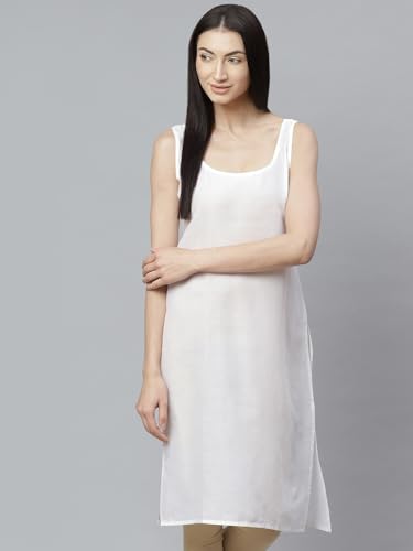 Image of Ada Womens Terivoile Cotton Suit Full Slip /Camisole (Pack of 2) A301831