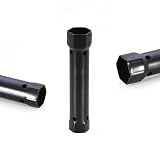 EasyByMall M34-40 Hülsen-Installations- und Wartungswerkzeug, HSS-Spülenzubehör für schnelle Montage in engen Räumen, schwarz, 204 mm