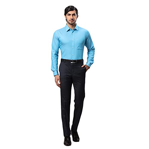 Image of Raymond Men's Solid Slim Fit Shirt