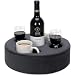 INNO STAGE Couch Cup Holder Getränkehalter, Sofa Getränkehalter Kissen, Abnehmbare und Washbare Kissen mit Kaffeebecherhalter für Zuhause, Auto, Park, Reisen, Flugzeug