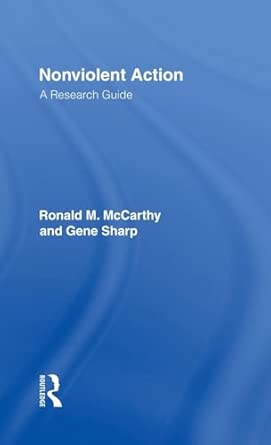 Nonviolent Action: A Research Guide: 940 book cover