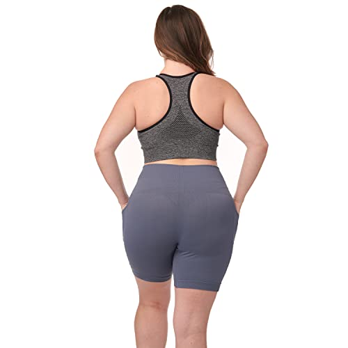 Under-Control-Plus-Size-Sports-Bras-for-Women-High-Support-Large-Bust-Racerback-Padded-WhiteBlack-Sport-Bra-Yoga-Workout-Bra