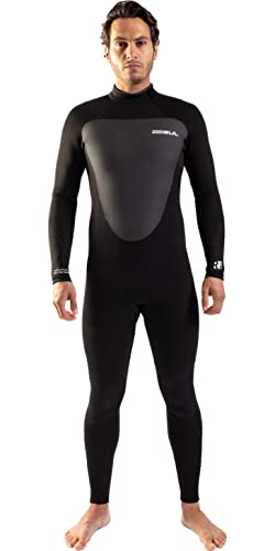 Combinaison de plongée homme 4/3 mm néoprène noir zip dos Gul