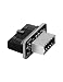 Produktbild GRAUGEAR USB 3.0 zu 3.1 Typ-E Adapter, 19-poliger Stecker auf 20-polige Key-A Buchse, für PC Front-Panel Typ-C Konverter, Vertikal