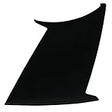 1PC Wing Stabilizer Compatible with 2008-2014 Subaru WRX 2008-2011 Impreza STI, ABS Unpainted Trunk Boot Lip Spoiler & 3M Tape Add On by IKON MOTORSPORTS, 2009 2010 2012 2013