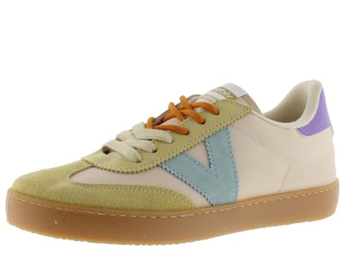 Baskets Berlin Ciclista Nylon Multicolore Confort et Daim Souple