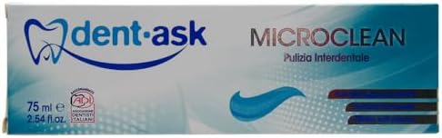  MICROCLEAN Dentifricio con Granuli Microscopiche, Pulizia Intersimpatetica, Formula Pro-Enamel Anti-Batteri, 75 ml