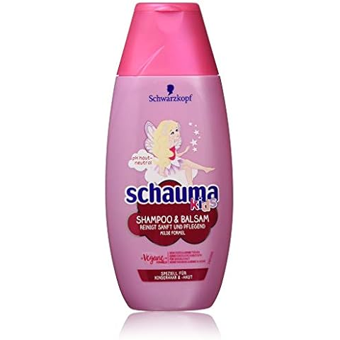 Schwarzkopf Schauma Kids shampoo and balm girl, 3-pack (3 x 250 ml) Cover