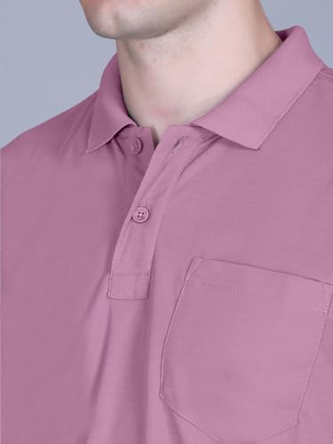 Image of FYLTR Men's Solid Polo | Regular Fit | Casual Polo Shirts for Men