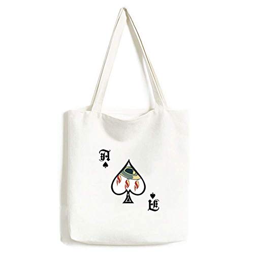 Sac lavable motif alien monster et poker spade résistant