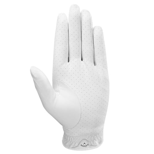 Callaway Golf Dawn Patrol Glove (Worn on Left Hand, White 2019, Medium, Standard) - image 2