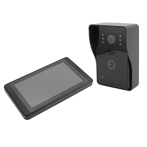 Campainha de Vídeo Monitor, Visão Noturna 1080P IP65 à Prova d'água à Prova de Poeira Campainha Vis