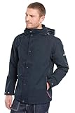 veste bermudes pas cher UN STYLE OUTDOOR URBAIN : La qualité de la veste Hamilton est idéale pour vos sorties marines. Veste courte imperméable pour homme, Coupe droite, Coutures étanches, Doublure maille filet, 2 poches avant zippées, 1 poche intérieure, Fermeture zippée et pressionnée, Capuche rétractable dans le col avec cordons de serrage, Longueur : 75 cm pour une taille L, Matière: 100% polyester enduit PVC, Entretien: Nous recommandons un lavage chez un professionnel afin de préserver toutes les qualités de votre produit. Le mannequin mesure 1m89 et porte l'article en taille L.
