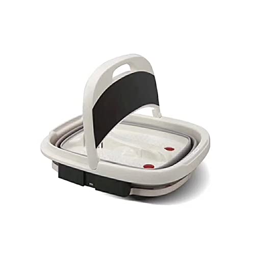 Spa de pies con masaje vibratorio y calefacción portátil miniatura 4
