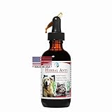 Vitality Science Herbal Anti for Cats and Dogs | Plant Based | GI Tract + Colon Health Supplement (0.5 oz)