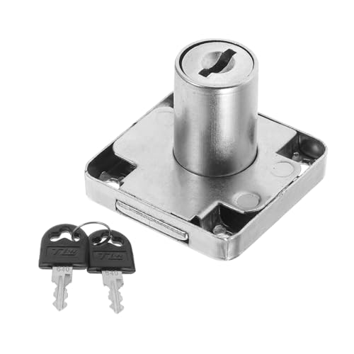 HYTROVE キャビネットロック 鍵付き ステンレス製引き出し用ロック 耐久性プライバシー保護 家用書類 工具 宝収納適用