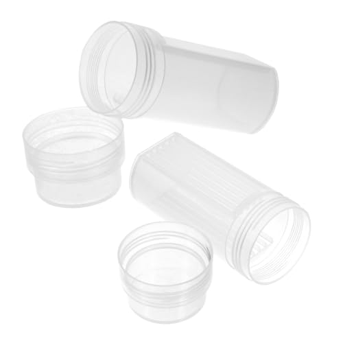 Cabilock Versatile Lab Staining Jar Tank 2 High Transparency Jars Slide Holder for Microscopy Applications