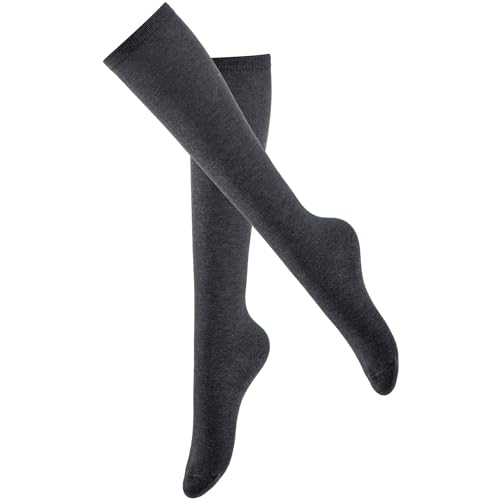 Image of Knee High Socks for Women, Long Tall Knee Tube Socks