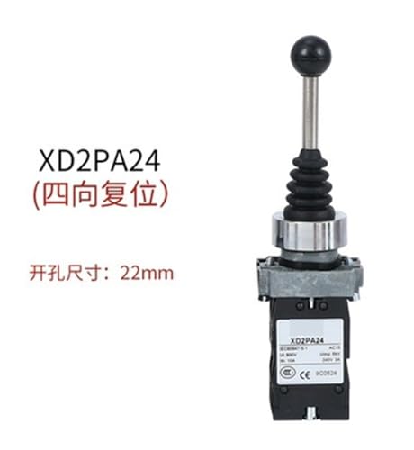 Controlador maestro XD2PA24four-wayautomaticreset con contactos de plata 2