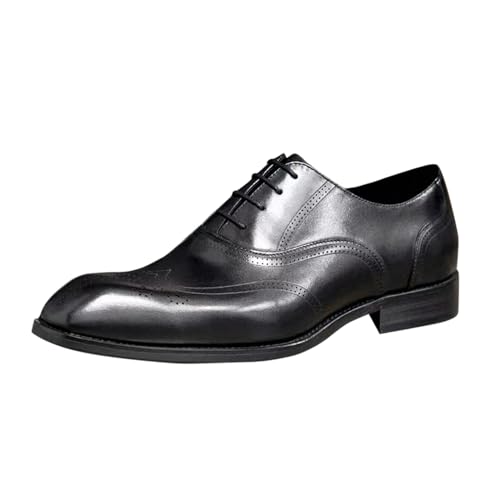 Zapatos de moda para hombre: confort con cordones y textura única de grano de madera