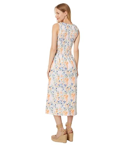 Image of Tommy Hilfiger Women's Tiered Stripe Midi Dress