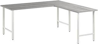 Bush Business Furniture Hustle 72W x 30D L Shaped Computer Desk with Met...